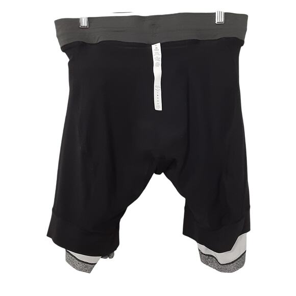 Lululemon T.H.E Short Luxtreme Liner 9” Athletic Shorts Gray Charcoal Mens M - Picture 7 of 11